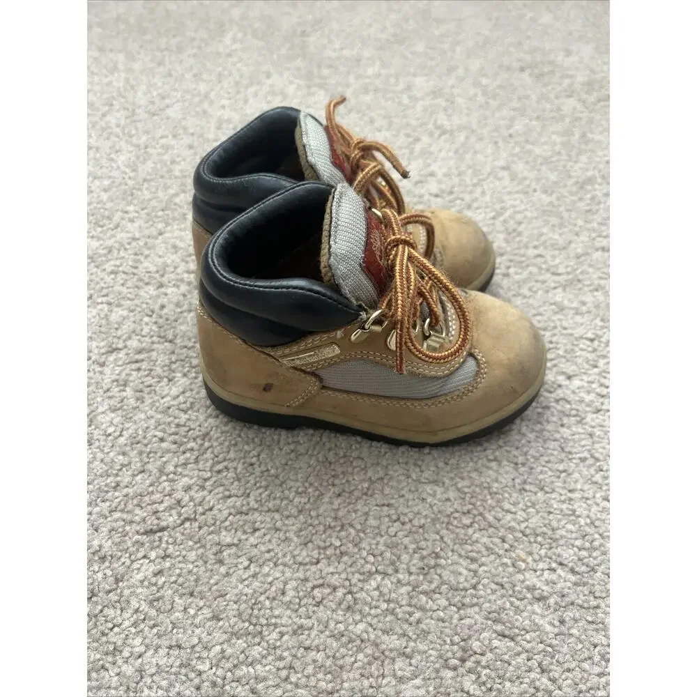 Toddler Boys Timberland Tan Boots Size 8